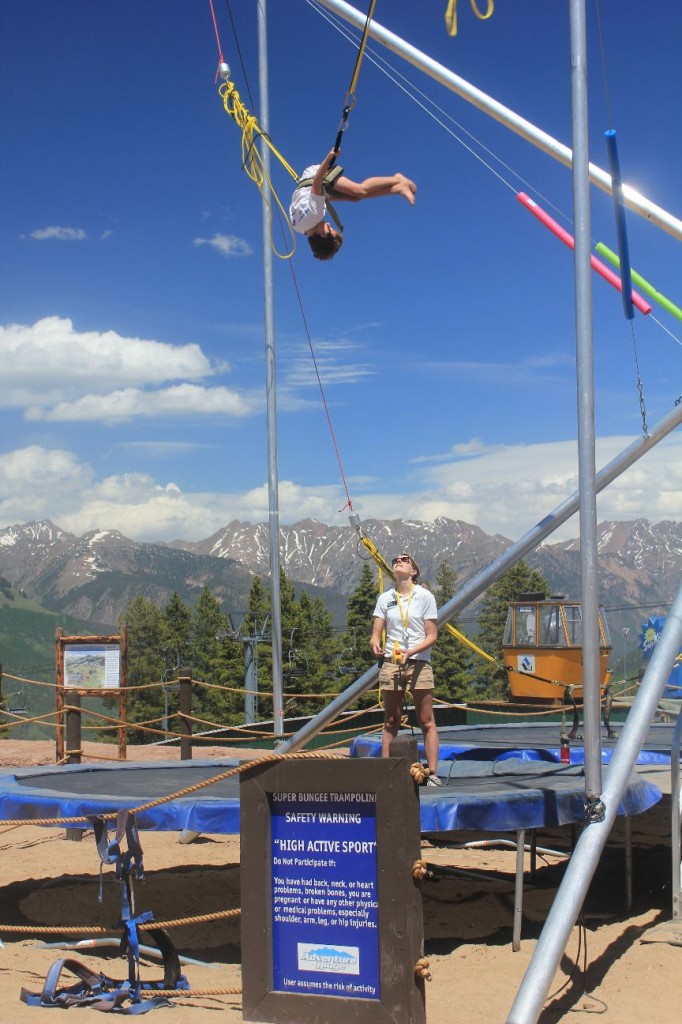 Vail Mountain has had a variety of activities at its Adventure Ridge location. and last year added zip lines. Photo/:Allen Best