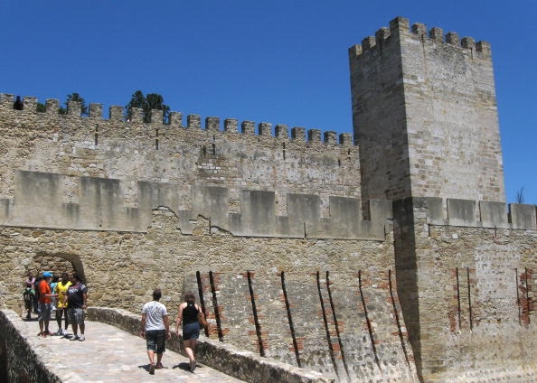 Sau Jorge Castle is located in the Portugal capital of Lisbon