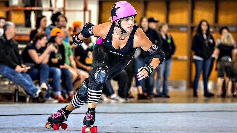 Julie Brandt-Glass was already a decorated in-line star when she caught the roller derby bug.