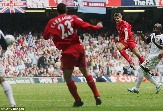 Gerrard has always been an important figure at Anfield and scored a number of vital goals for the club