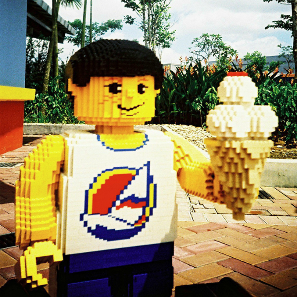 Lego ice cream man