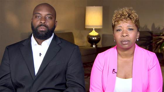 Michael Brown Sr. and Lesley McSpadden