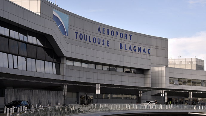 A picture taken on November 19, 2014 shows the Toulouse-Blagnac airport (AFP Photo)