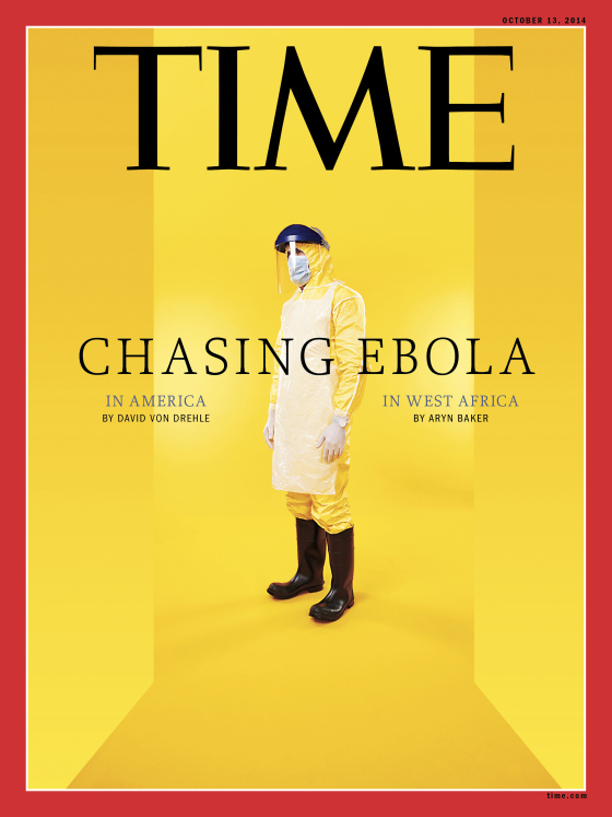 Chasing Ebola Time Magazine Cover