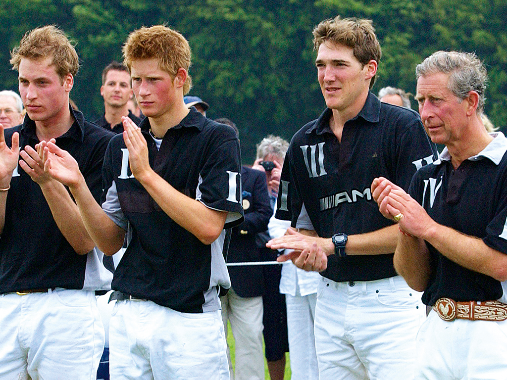 Members of the British Royal Family, particularly Prince Harry, enjoy playing polo