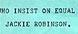 Telegram, Jackie Robinson to E. Frederick Morrow, August 13, 1957 (detail)